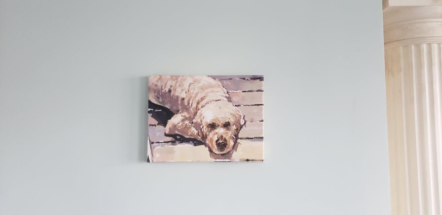 "Custom Painting": Elegant Pet Memories Fur-ever