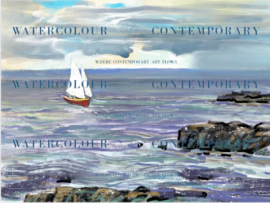 | DIGITAL Painting on Canvas | Journeying Lake Ontario