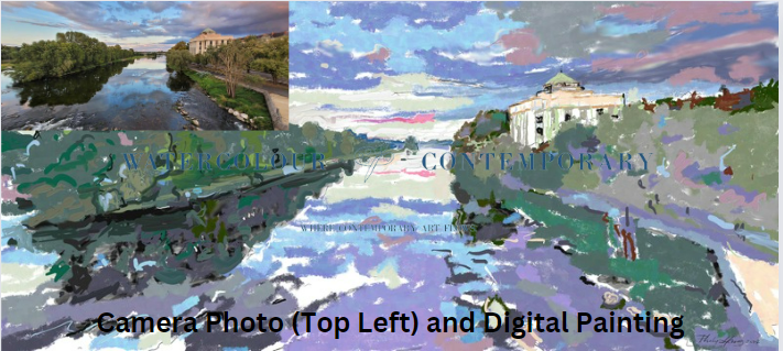 "Custom Painting": Snap your LANDSCAPE IMAGE/IMAGES to Painting